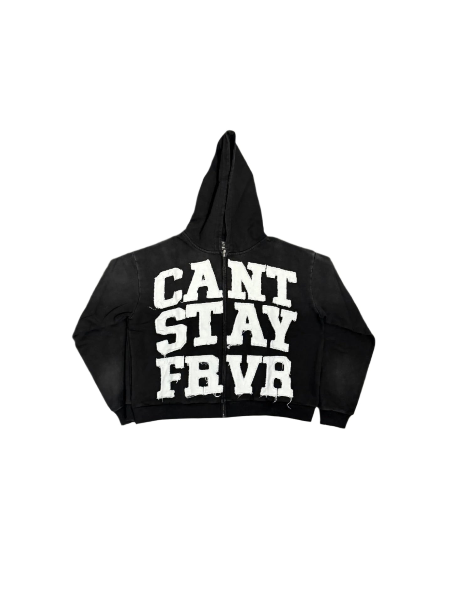 Black FRVR Zip Up