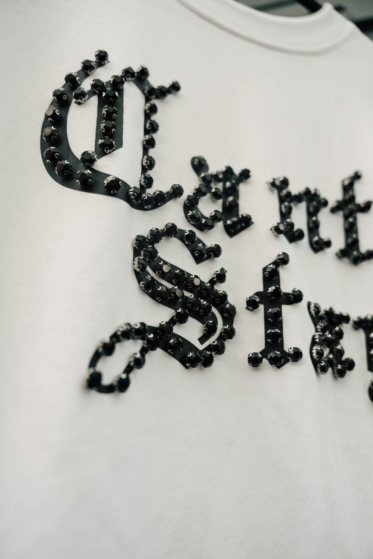 Rockstar Cutoff Tee "White"