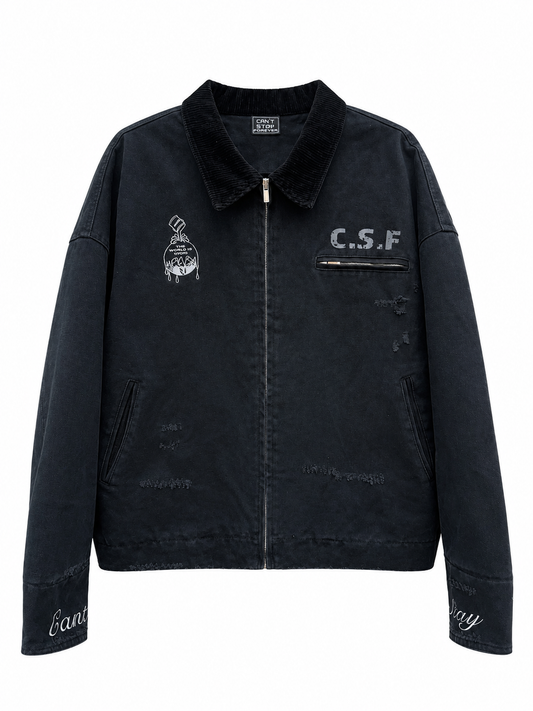 Black 98’ Work Jacket