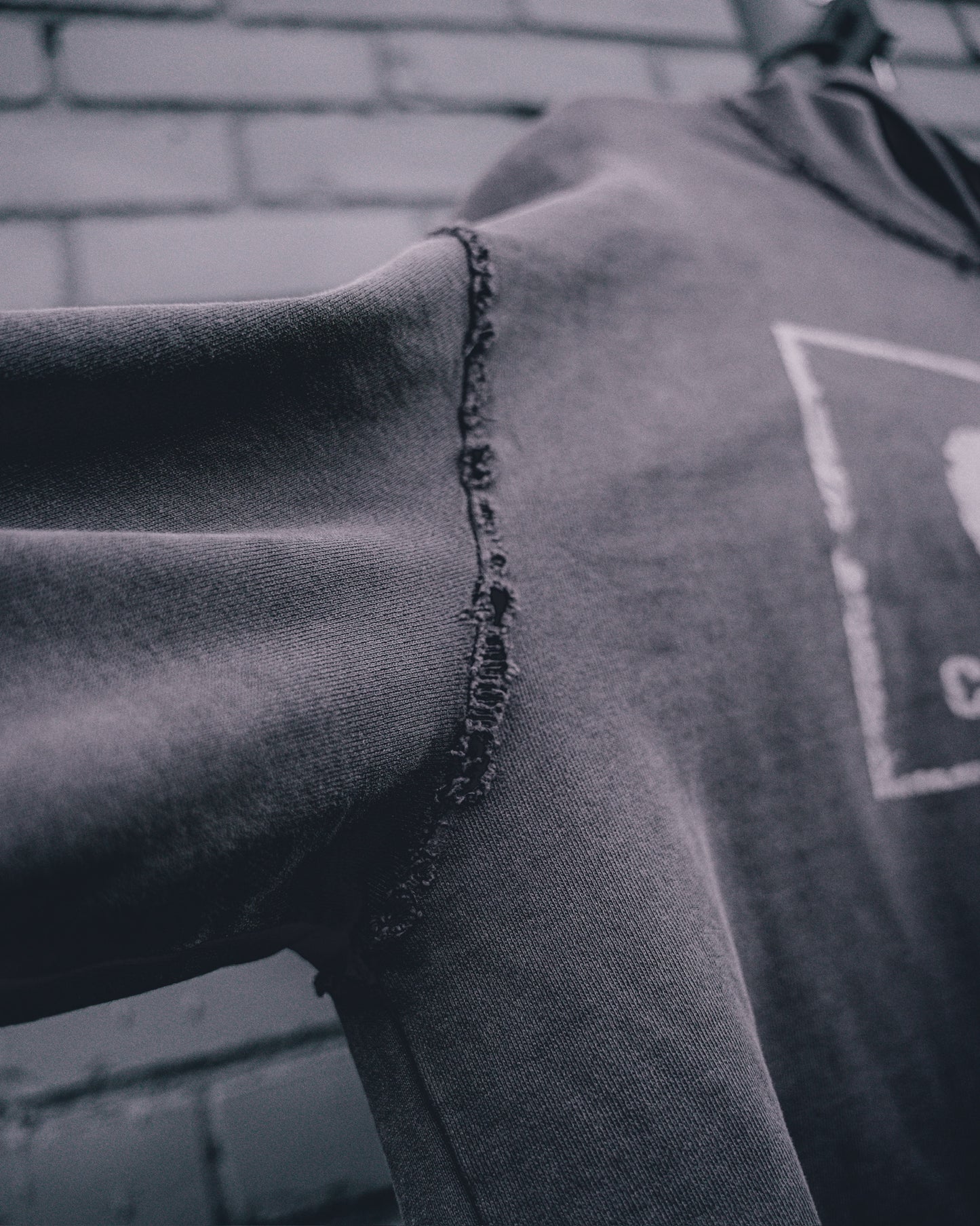 Graphite Deconstructed Hoodie