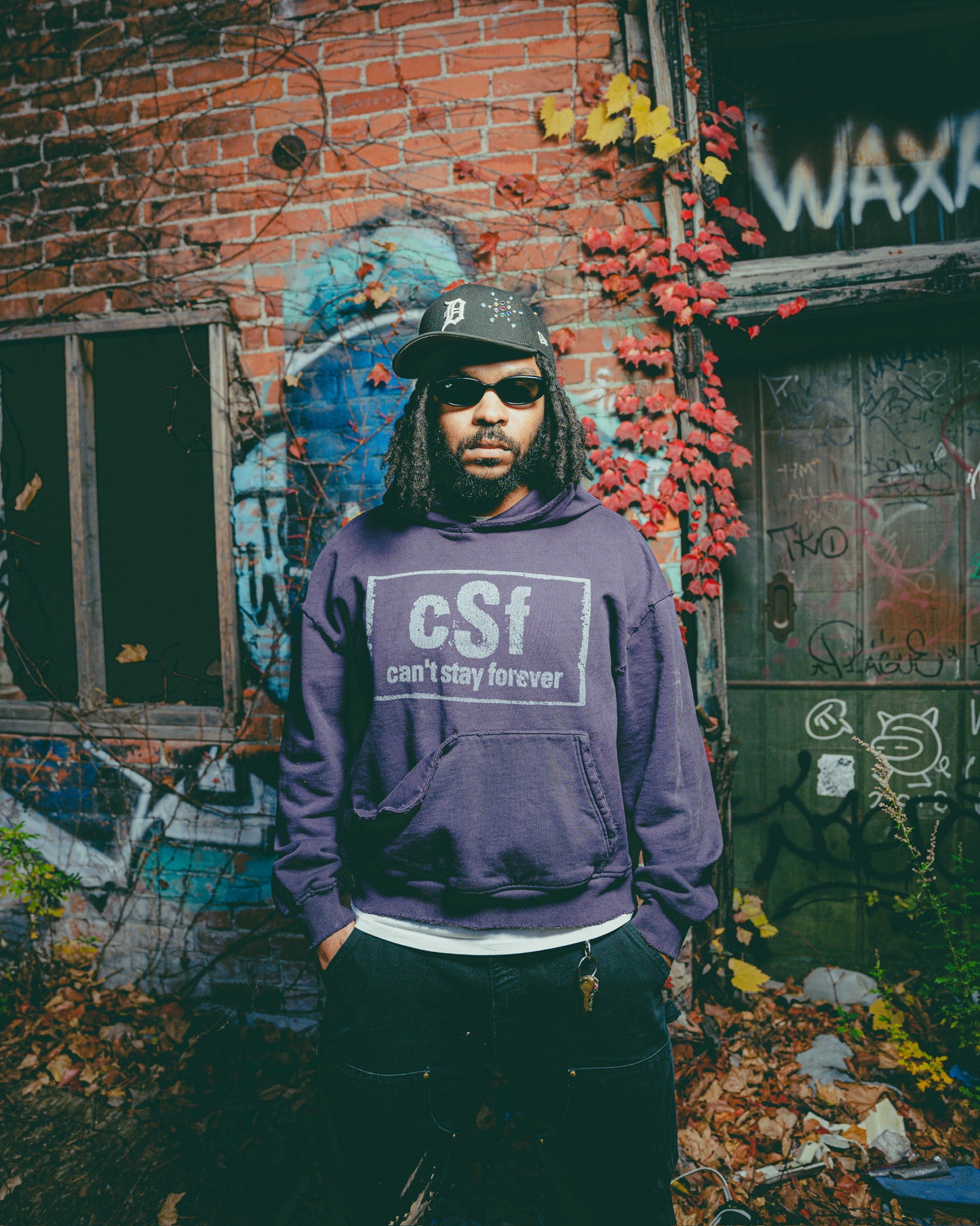 Lavender Deconstructed Hoodie