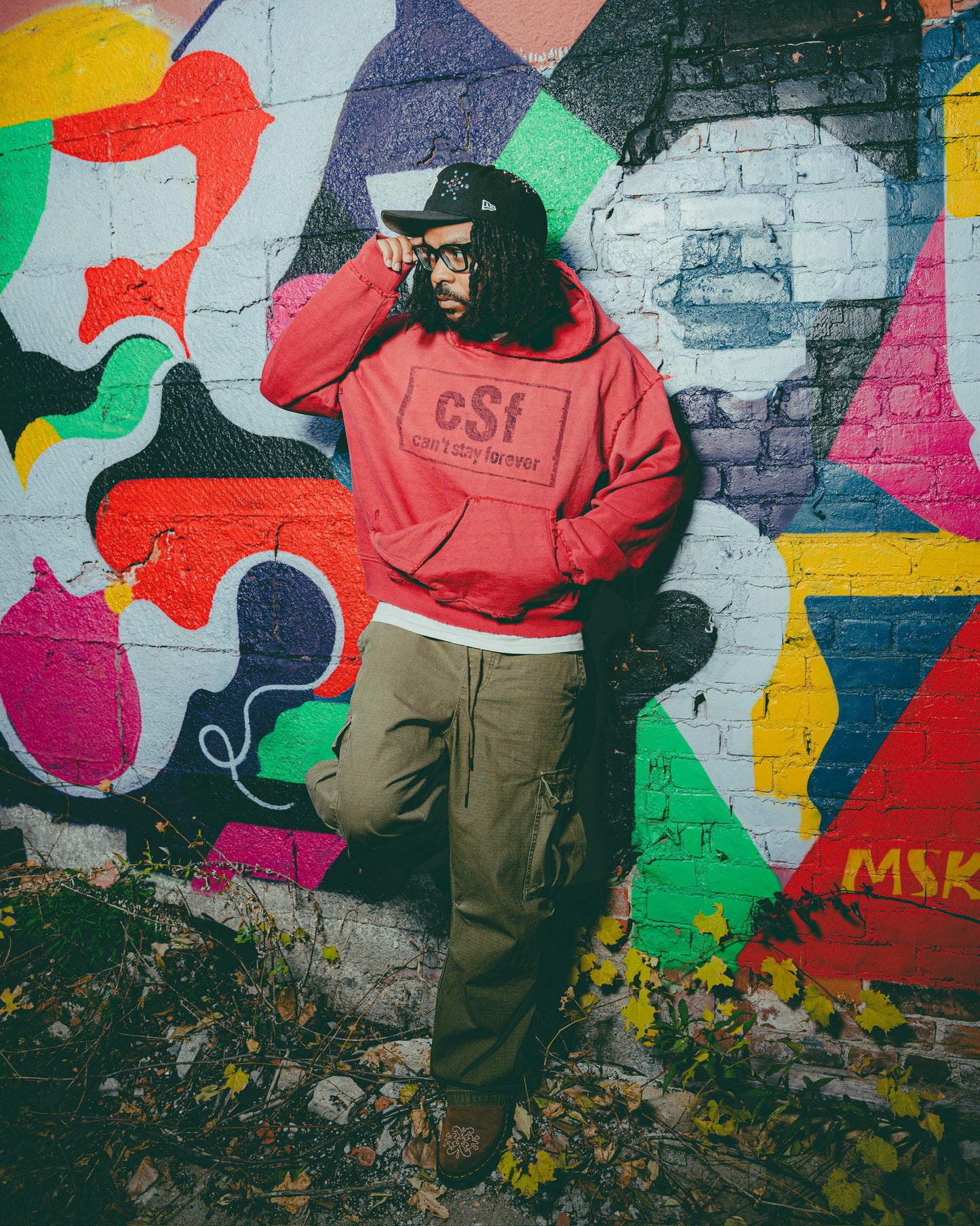 Crimson Deconstructed Hoodie