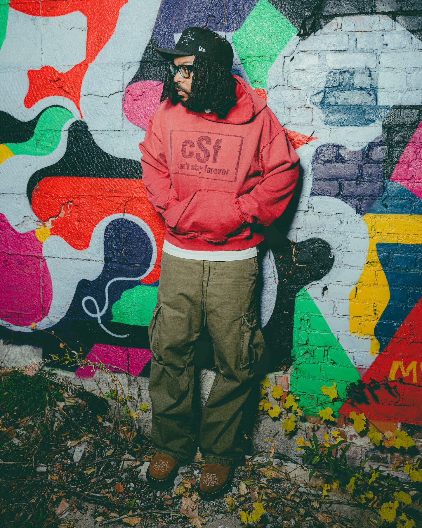 Crimson Deconstructed Hoodie