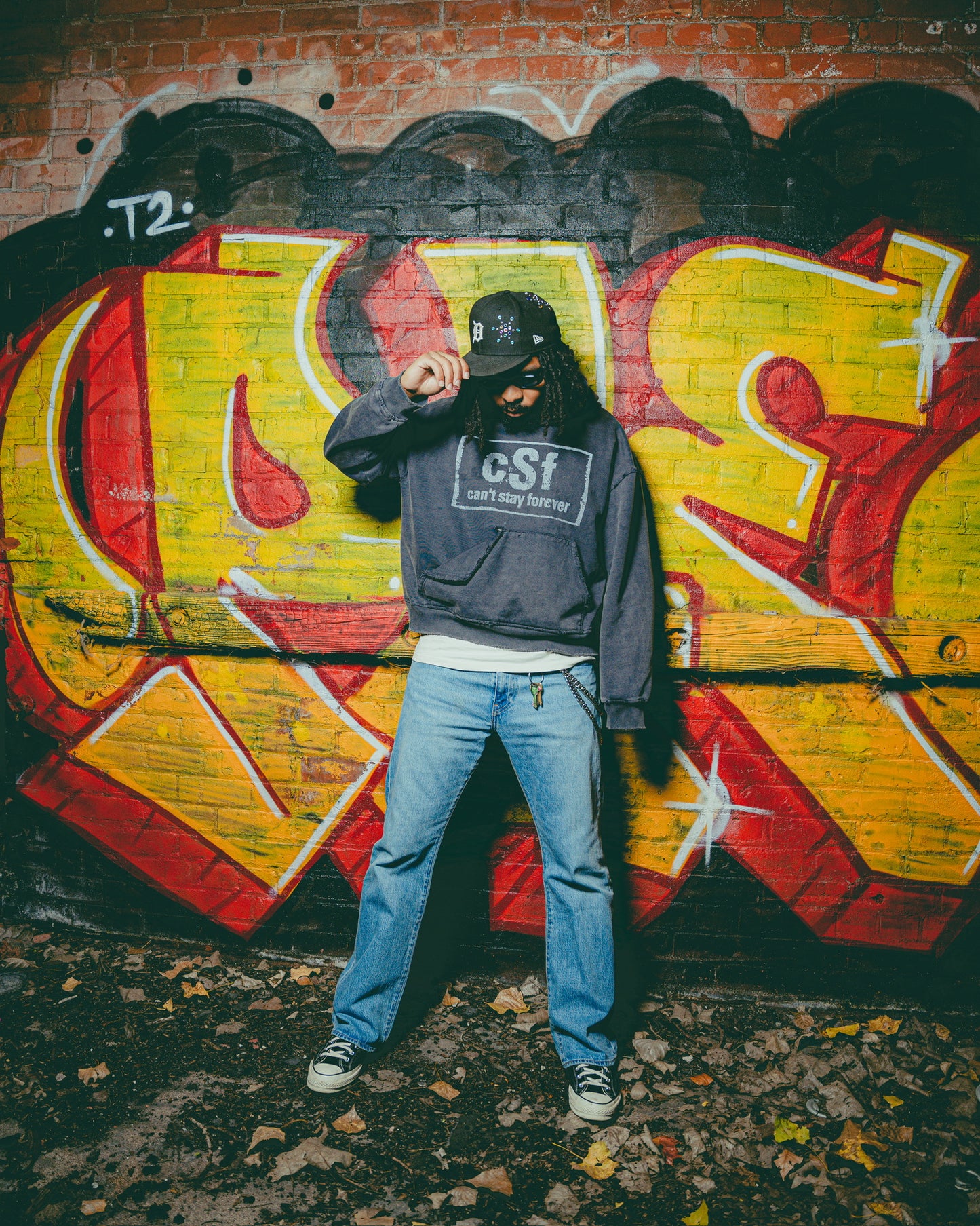 Graphite Deconstructed Hoodie