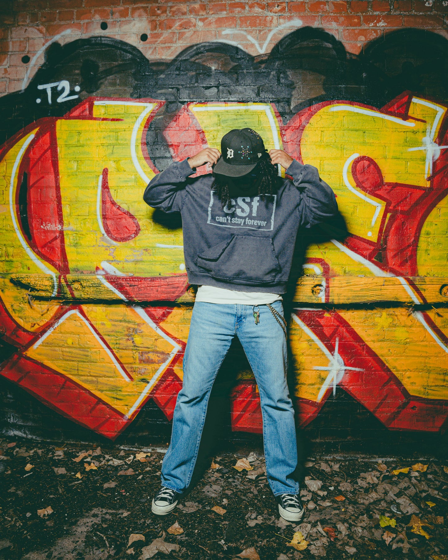 Graphite Deconstructed Hoodie