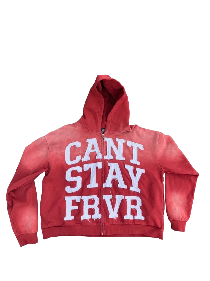 FRVR Zip Up Red